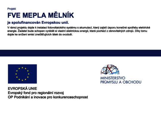 FVE MEPLA MĚLNÍK